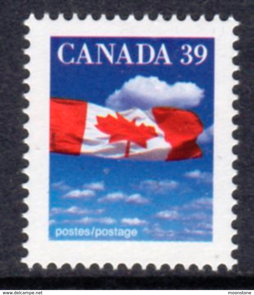 Canada 1989-2005 Flag Definitives 39c Value, MNH, SG 1352 - Unused Stamps