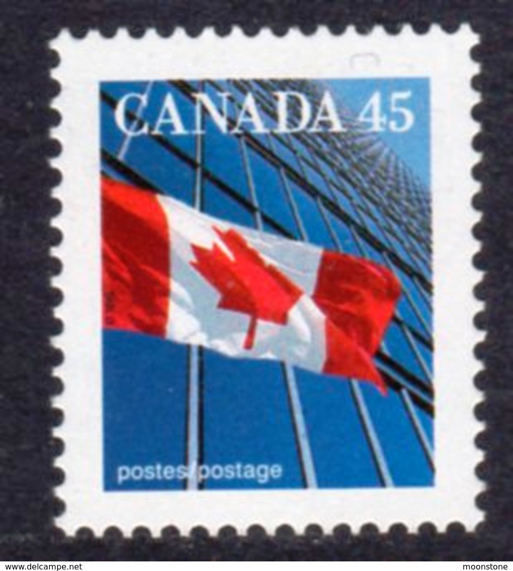 Canada 1989-2005 Flag Definitives 45c Value, MNH, SG 1358 - Unused Stamps