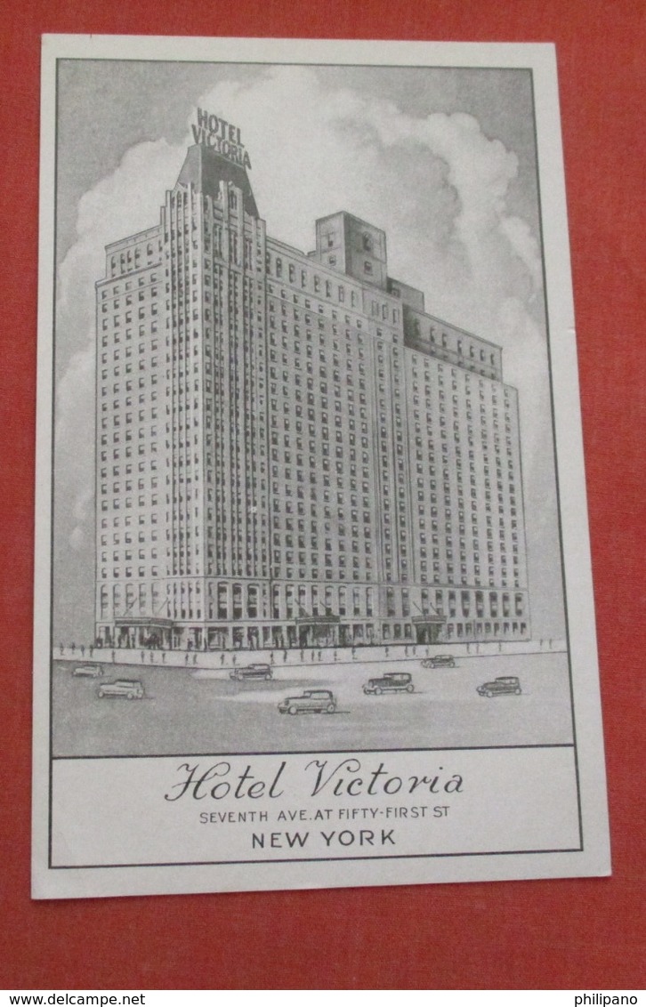 Hotel Victoria  51 St Street New York > New York City   Ref   3596 - Manhattan