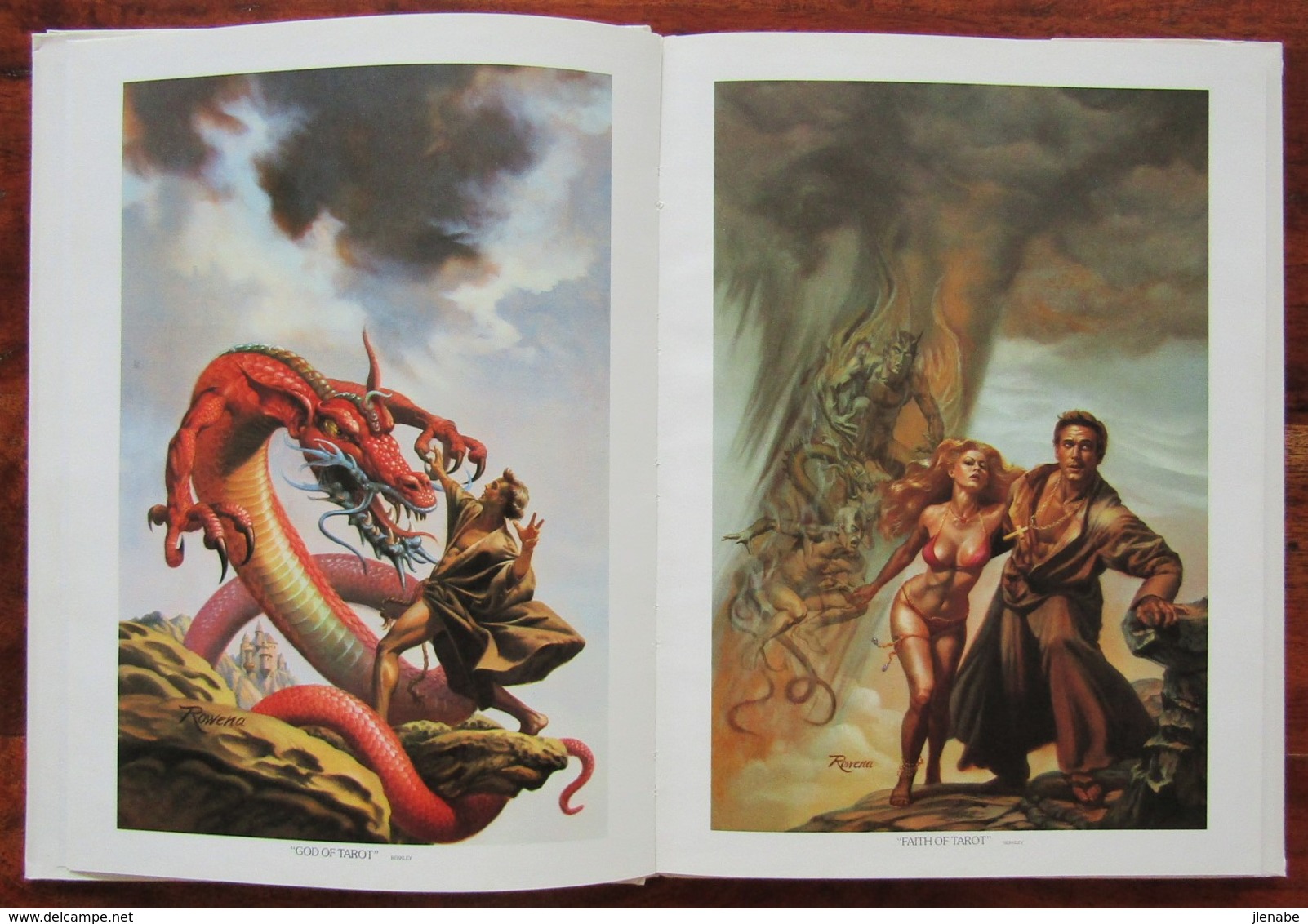 IMAGINE Recueil D'illustrations Fantastiques Par Rowena MORRIL - Screen Printing & Direct Lithography