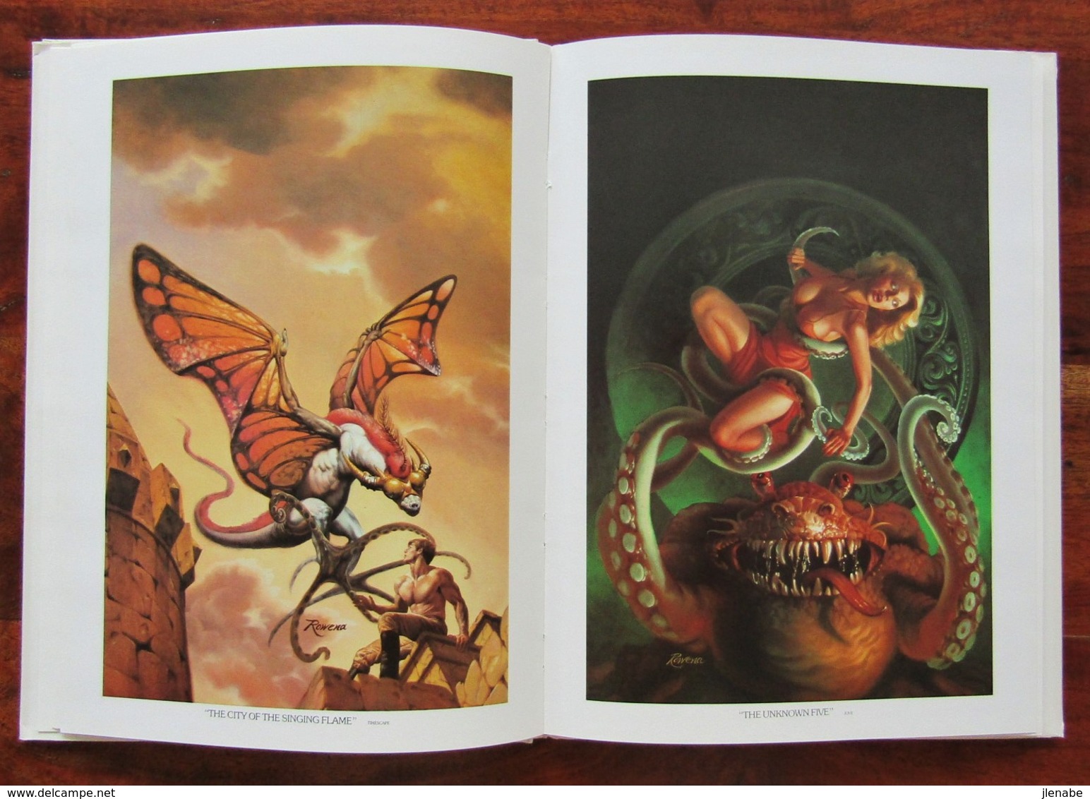 IMAGINE Recueil D'illustrations Fantastiques Par Rowena MORRIL - Serigraphies & Lithographies