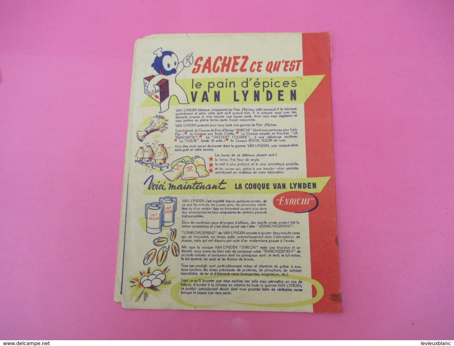 Protège-Cahier/Pain D'Epice/VAN LYNDEN/Couky Fait Route Vers Mars/Cahier De Soir/Francine MEYRAT/Vers 1950  CAH214 - Peperkoeken