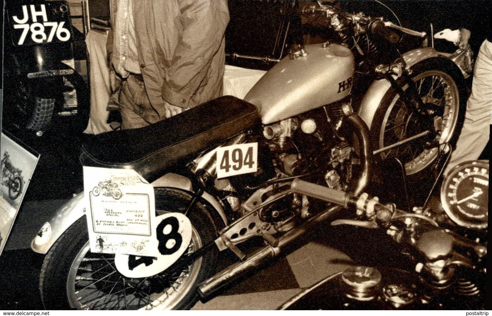 11*7'5cm Motards Moto MOTOCROSS MOTORCYCLE  Doug Douglas J Jackson Archive Of Motorcycles - Coches