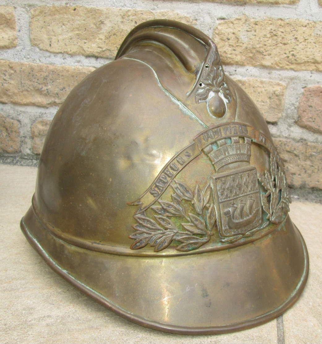 Coque De Casque M1885 Pompiers De Paris - 1914-18