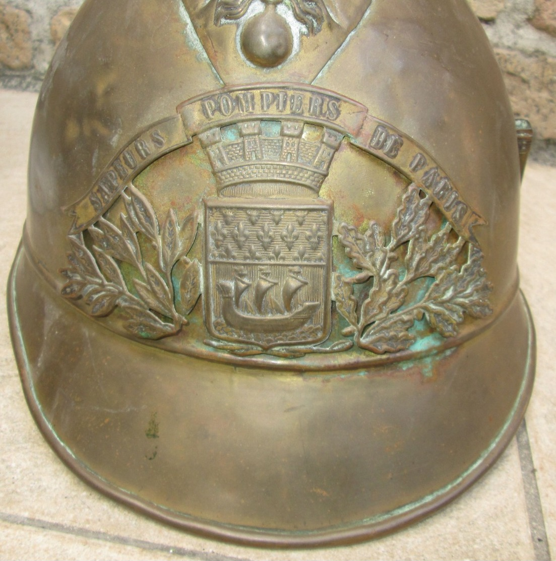 Coque De Casque M1885 Pompiers De Paris - 1914-18