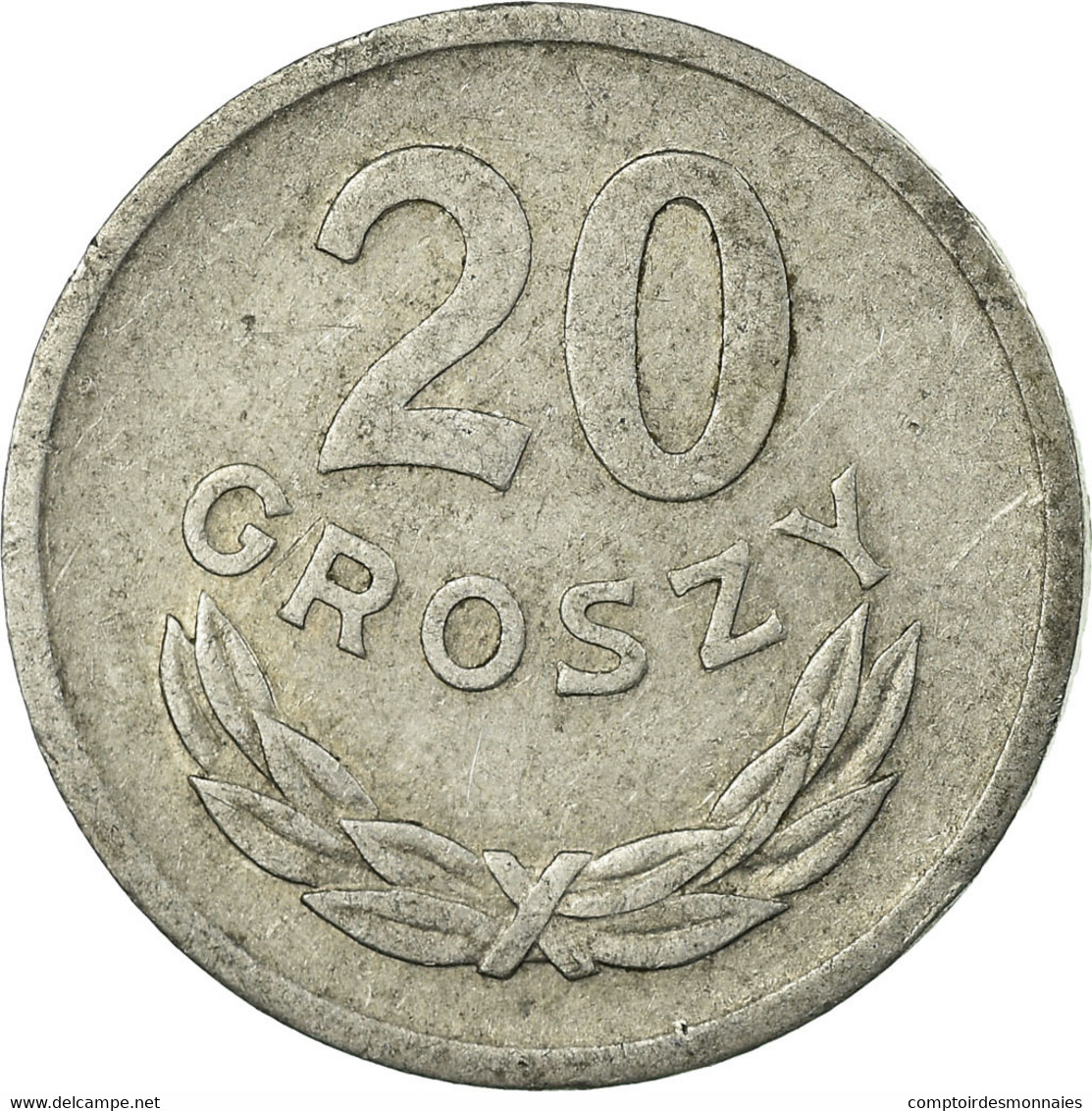 Monnaie, Pologne, 20 Groszy, 1973, Warsaw, TB, Aluminium, KM:A47 - Pologne