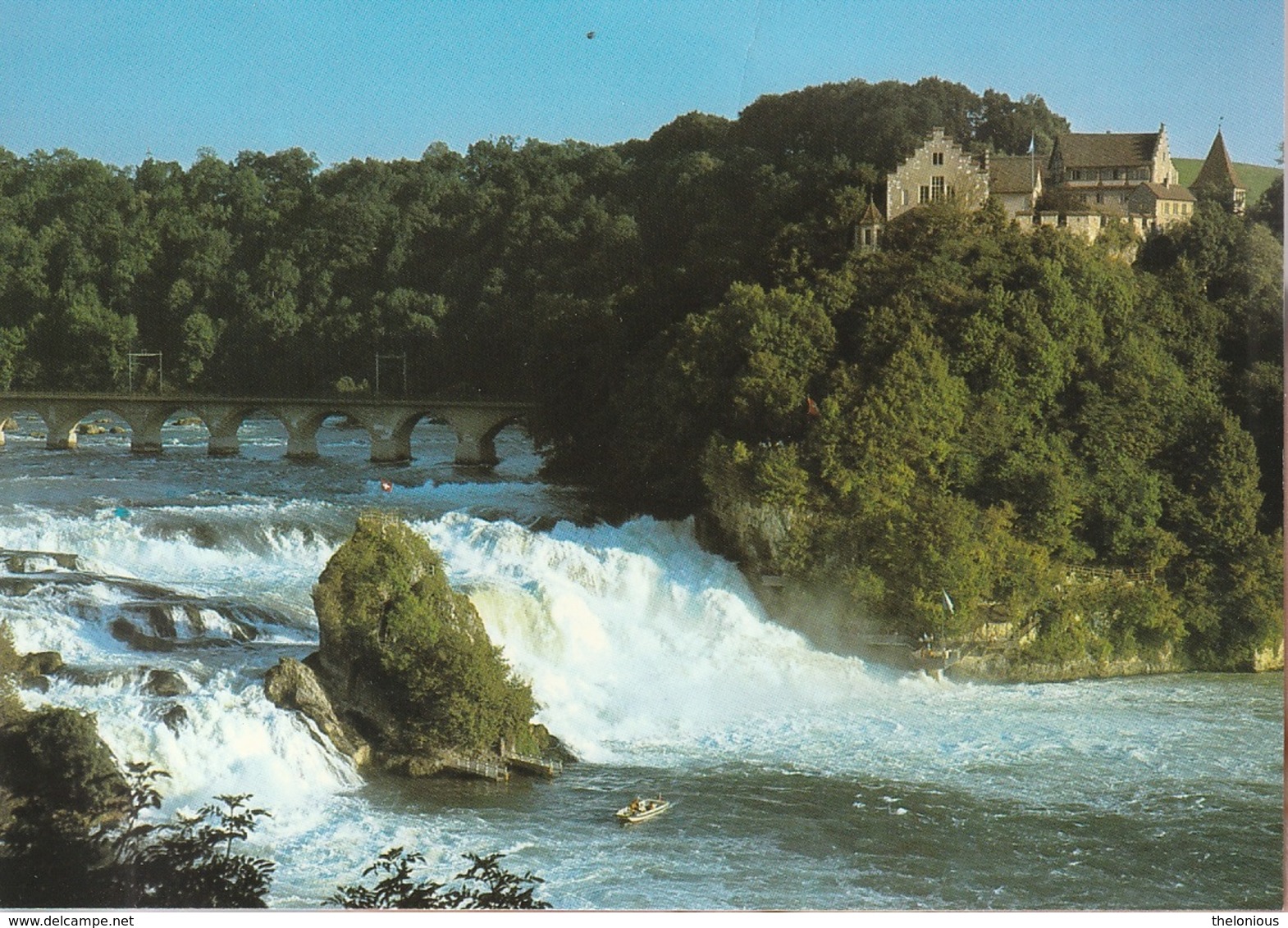 * Svizzera - Rheinfall - Totale Breite Des Falles - Non Viaggiata - Altri & Non Classificati