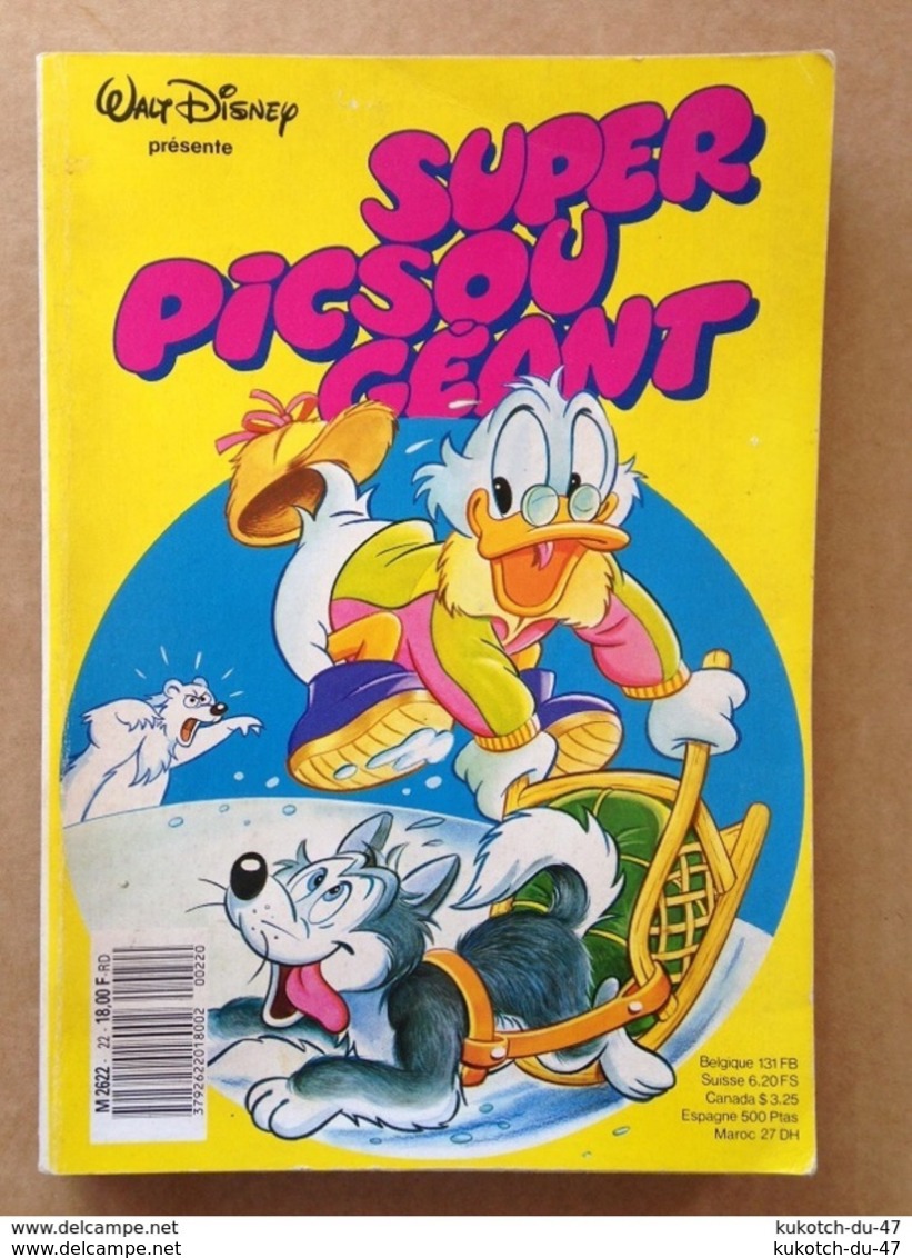 Disney - Super Picsou Géant - Année 1988 - N°22 - Picsou Magazine