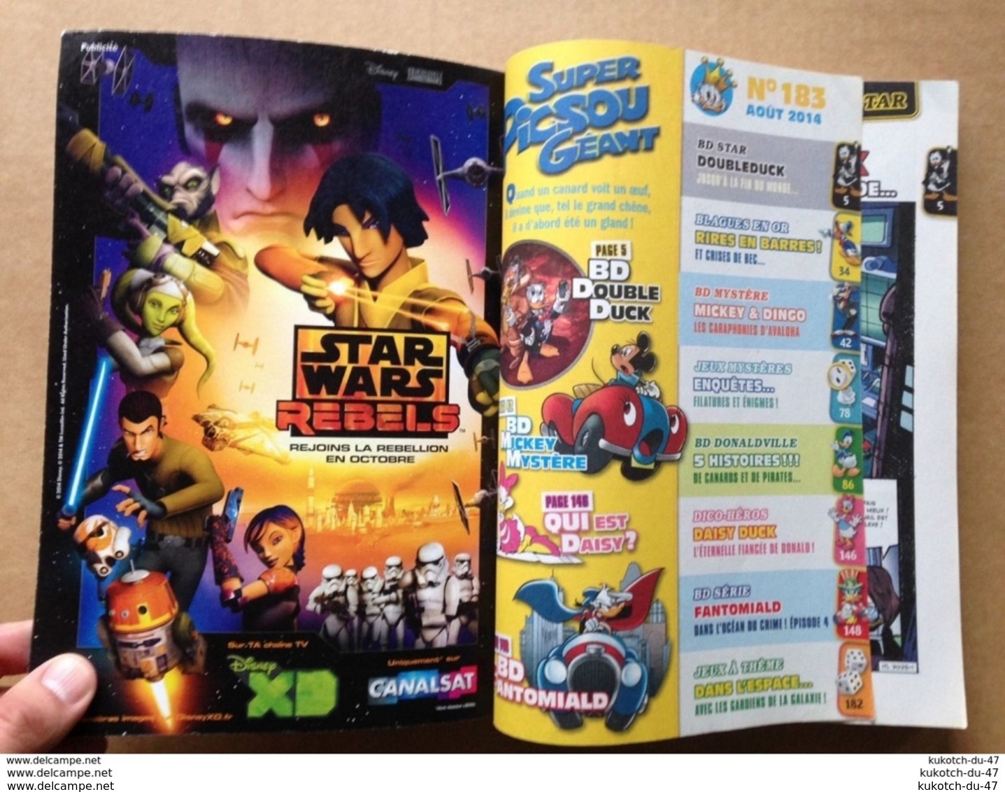 Disney - Super Picsou Géant ° Année 2014 - N°183 - Picsou Magazine