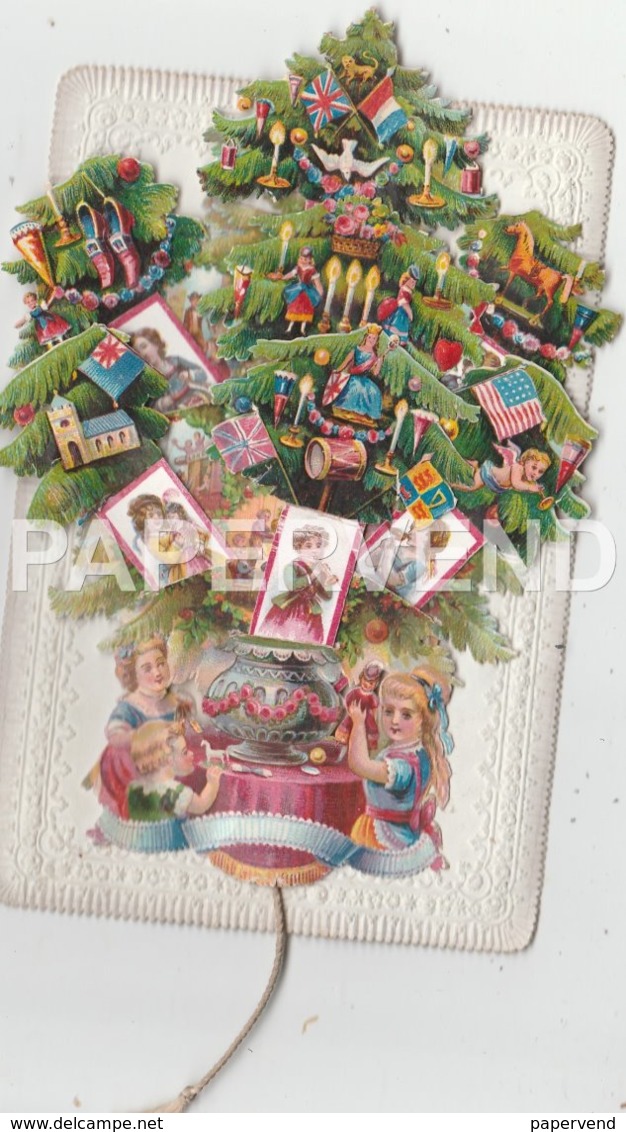 Greeting Card  Christmas Tree Mechanical Egc739 - Ohne Zuordnung