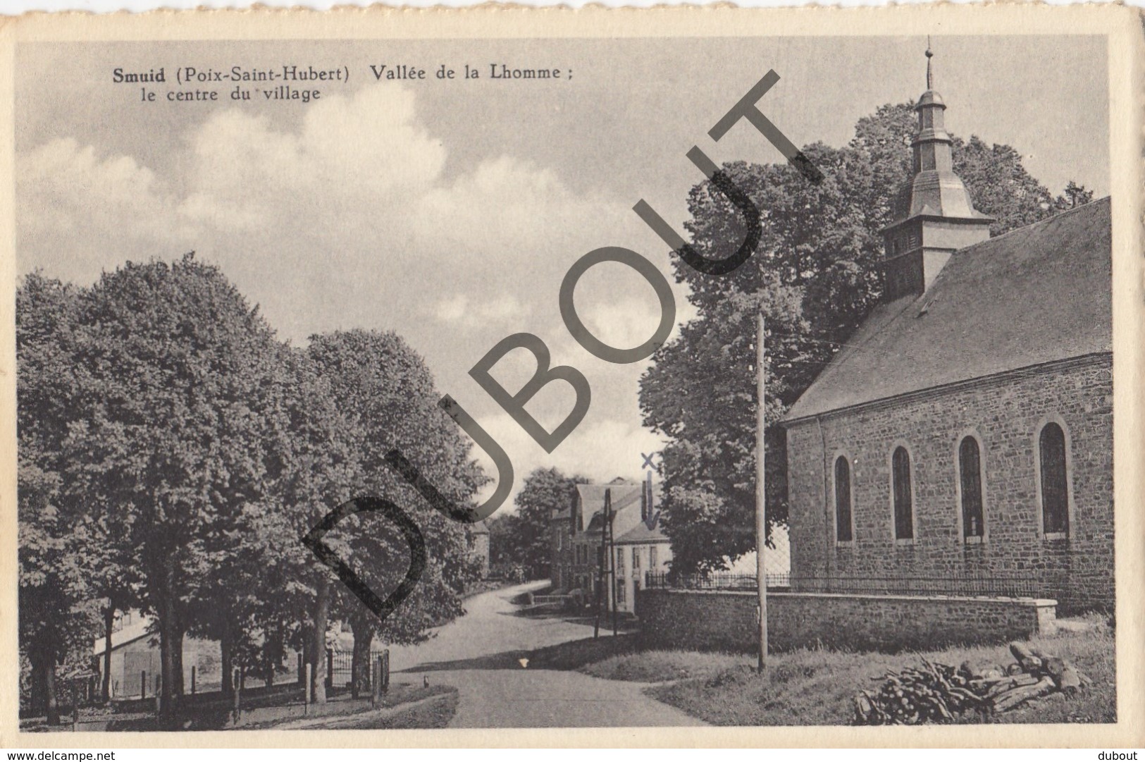 Postkaart/ Carte Postale - SMUID /Poix-Saint-Hubert - Vallée De La Lhomme; Le Centre Du Village (O839) - Libin