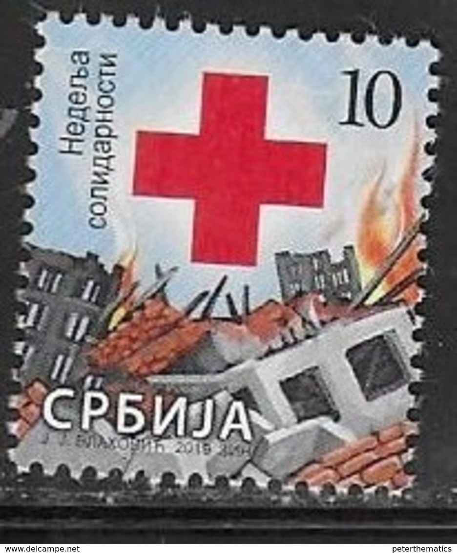 SERBIA, 2019, MNH, RED CROSS ,1v - Croix-Rouge