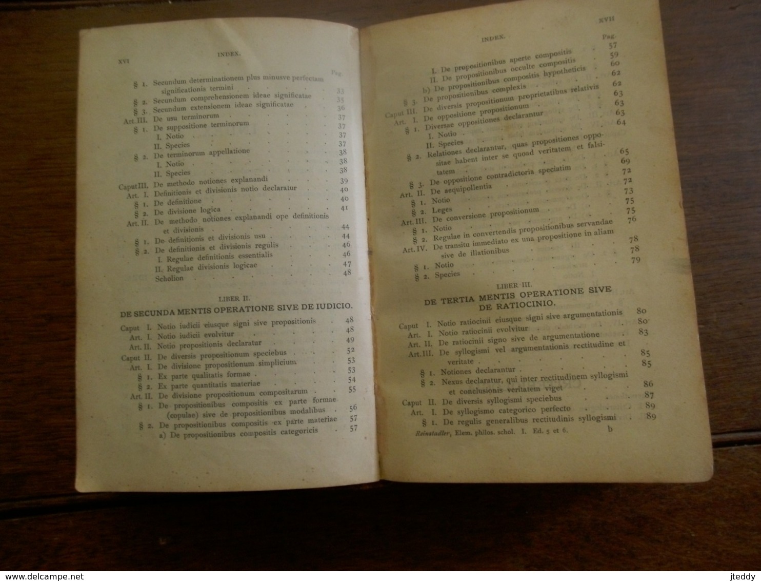 Oud boek 1911 ELEMENTA PHILOSOPHIAE  SCHOLASTICAE  vooraan SEM.-- Phil . St BONAVENTURE -  ALOSTI