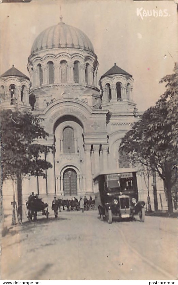 KAUNAS - The Orthodox Cathedral Peter And Paul - REAL PHOTO. - Lituanie