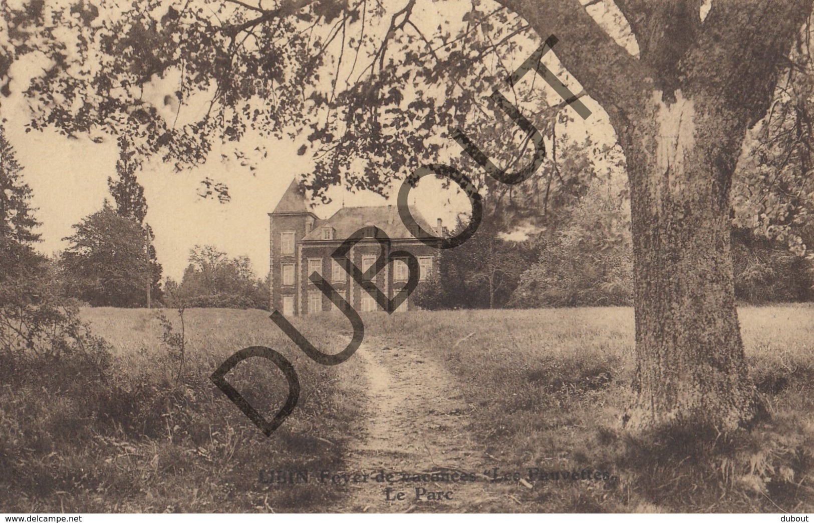 Postkaart/ Carte Postale - LIBIN - Foyer De Vacances - Les Fauvettes - Le Parc   (O848) - Libin