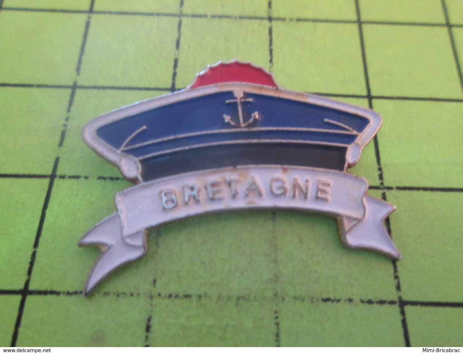 512c PINS PIN'S / Beau Et Rare : Thème BATEAUX / BERET DE MARIN DE LA MARINE NATIONALE - Schiffahrt