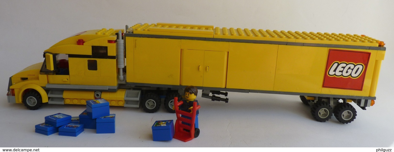 FIGURINE LEGO CITY 3221 CAMION SEMI REMORQUE LEGO  Légo - Lego System