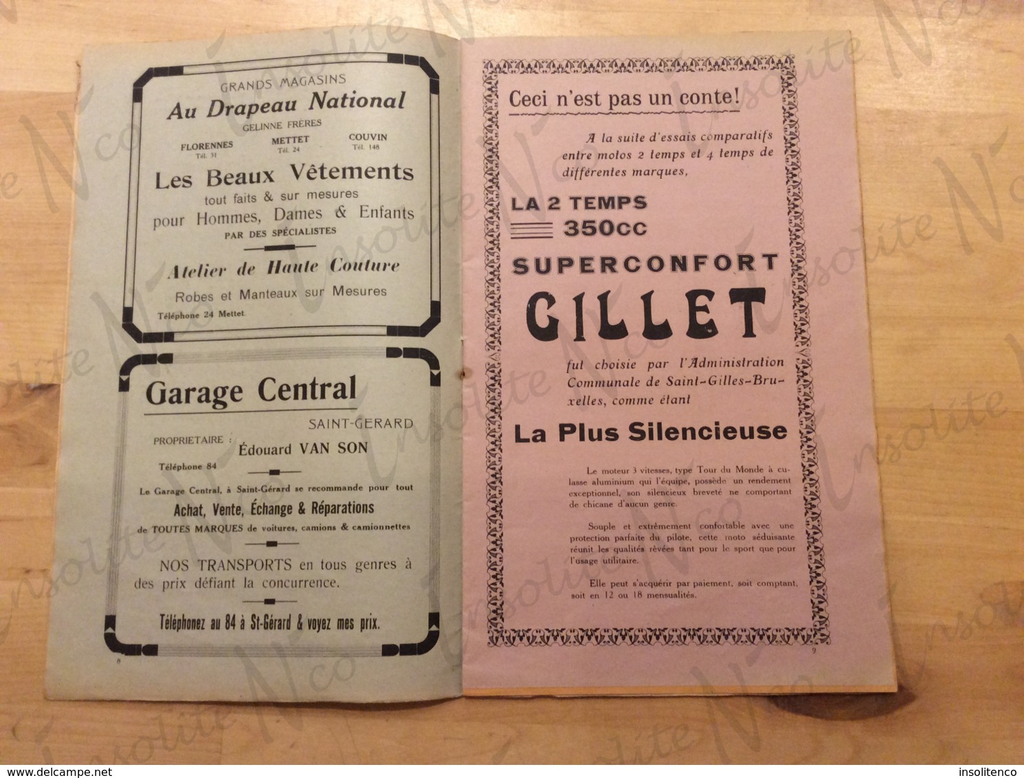 Programme Des Courses - Motos - Circuit De Mettet Mai 1935  - Grand Prix De L'Entre Sambre & Meuse - Jacques Rops - Motor Bikes