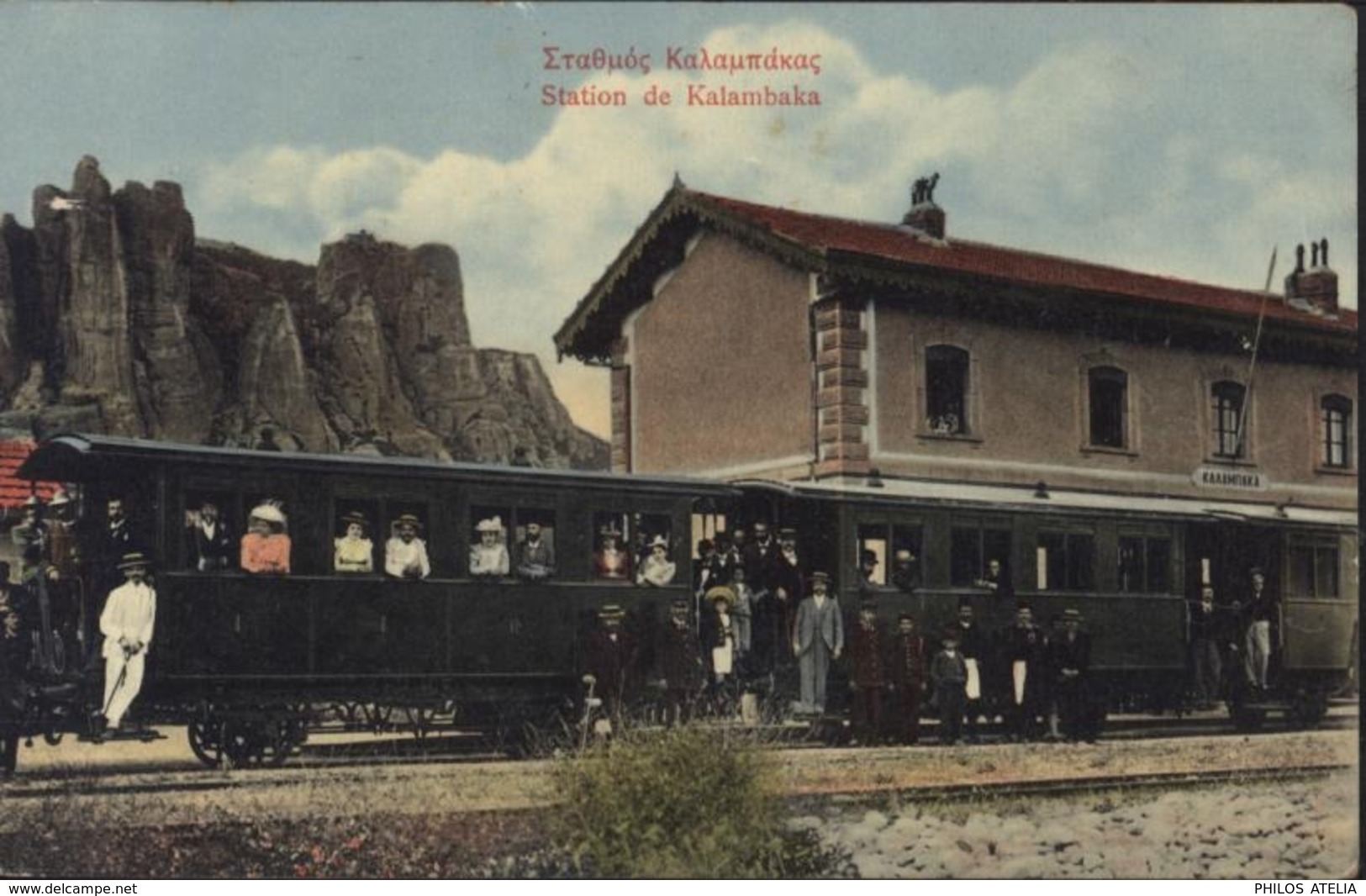 CPA Grèce Station De Kalambaka - Grèce