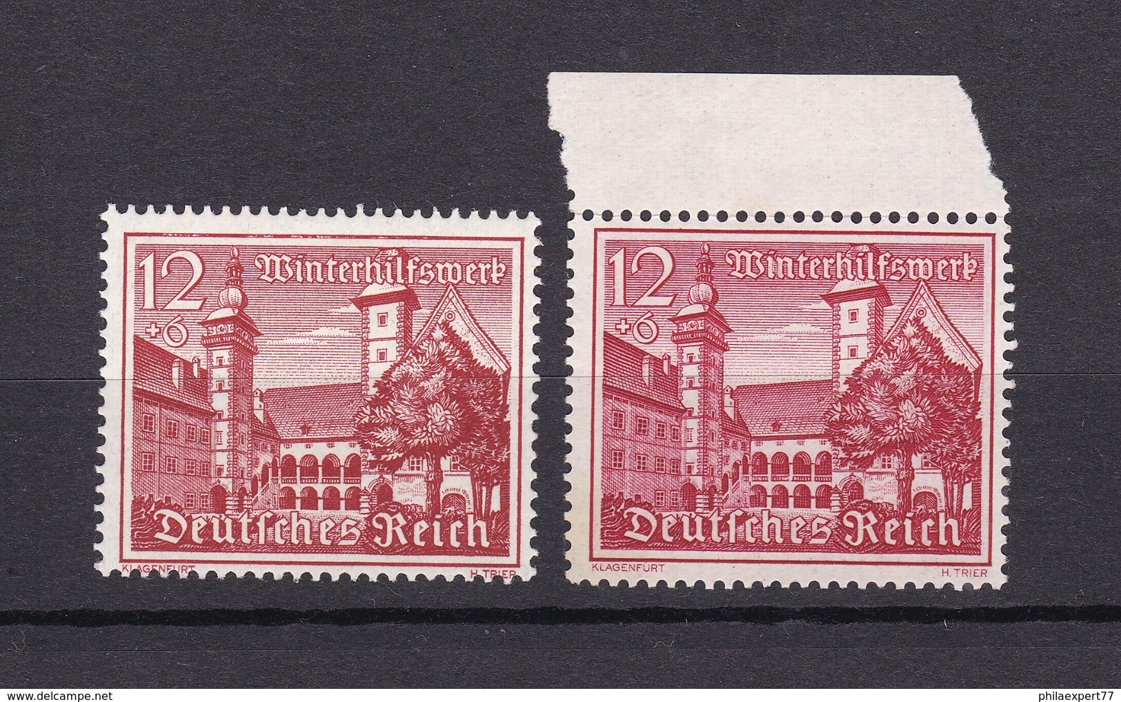 Deutsches Reich - 1939 - Michel Nr. 735 X+y - Postfrisch - 44 Euro - Unused Stamps