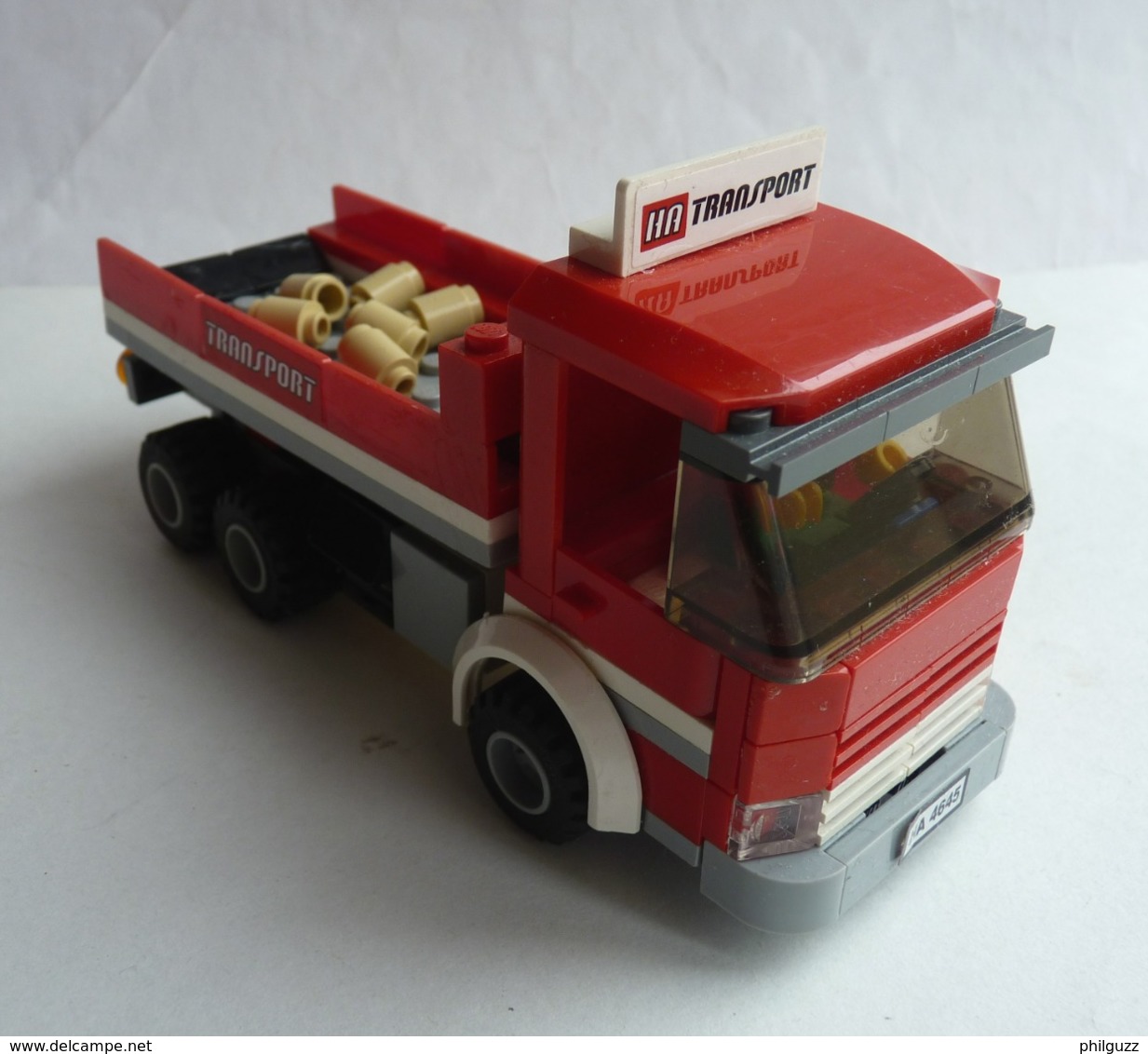 FIGURINE LEGO CITY 4645 CAMION BENNE Légo - Figurines