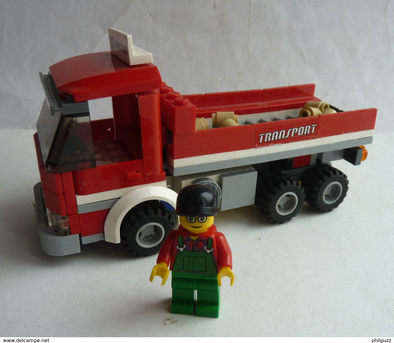 FIGURINE LEGO CITY 4645 CAMION BENNE Légo - Figuren