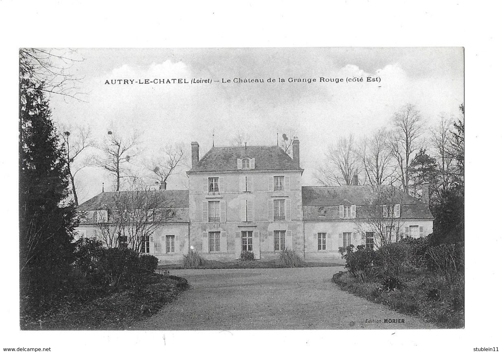 Autry-le-Châtel  (Loiret) Château De La Grange-Rouge - Andere & Zonder Classificatie