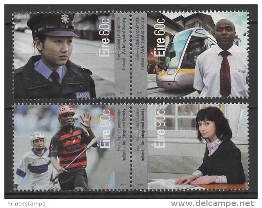 Ireland - Eire (2013) - Set -  /   Polizei - Police - Policia - Trains - Tren - Police - Gendarmerie