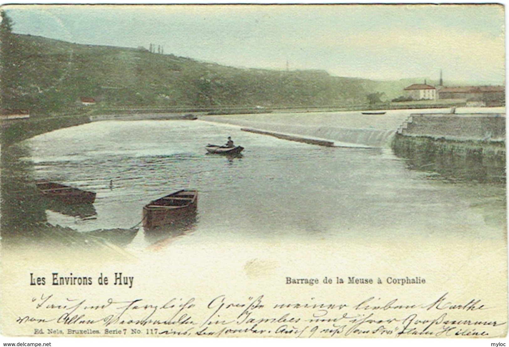 Barrage De La Meuse à Corphalie. Les Environs De Huy - Huy