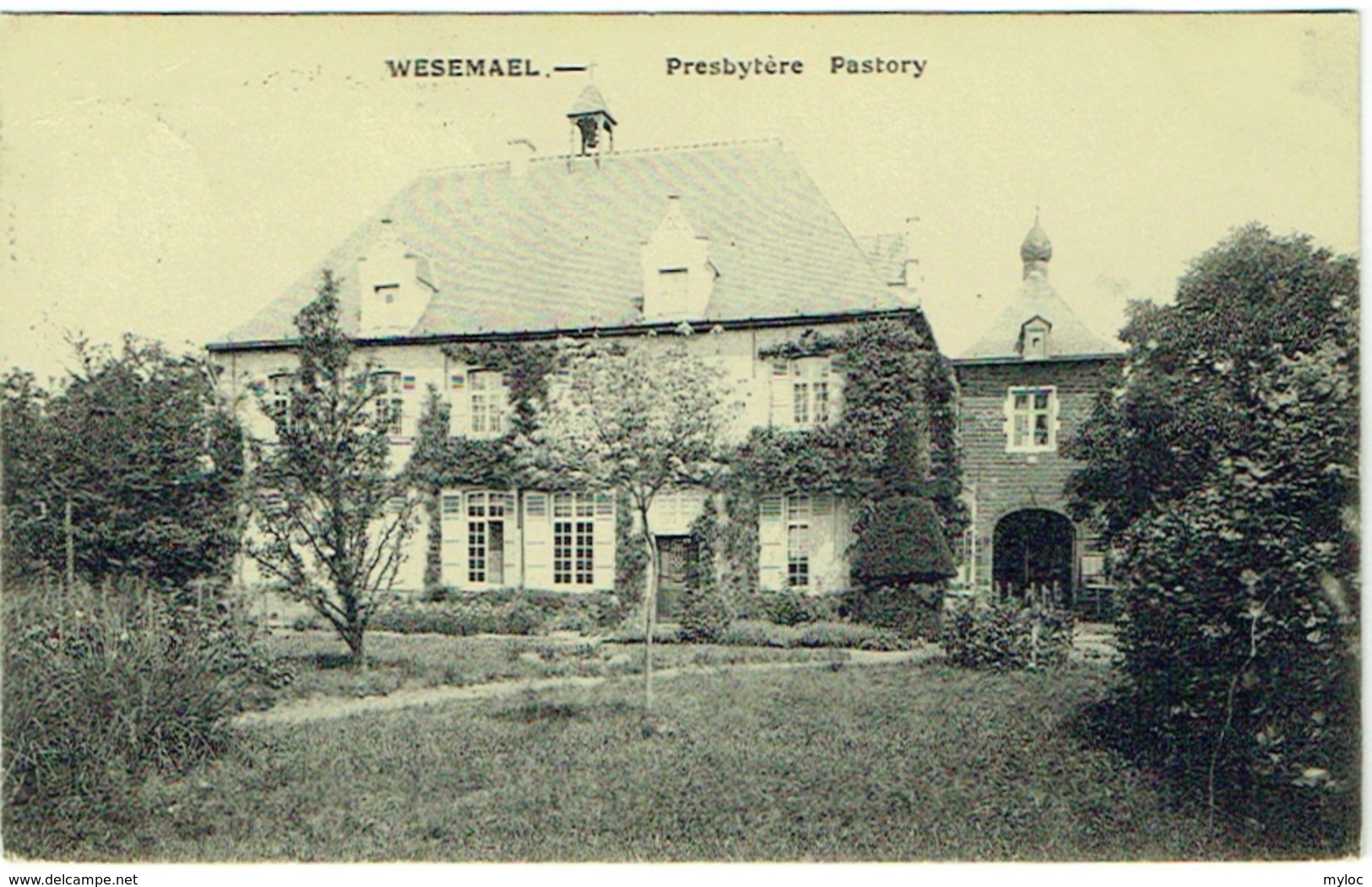 Wezemaal. Wesemael. Presbytère. Pastory - Rotselaar