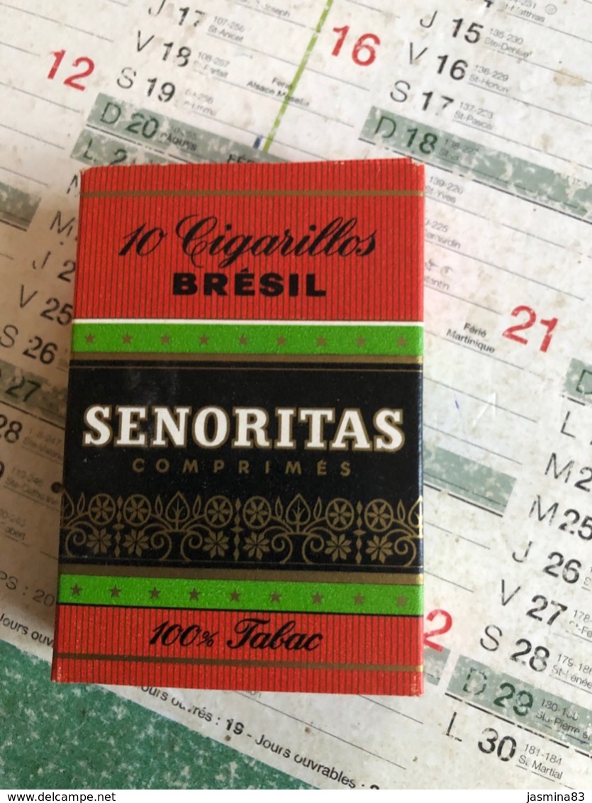 Boîte De Cigares Senoritas - Boites à Tabac Vides