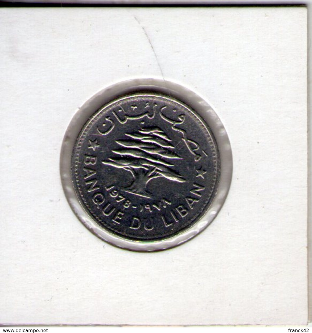 Liban. 50 Piastres 1978 - Liban