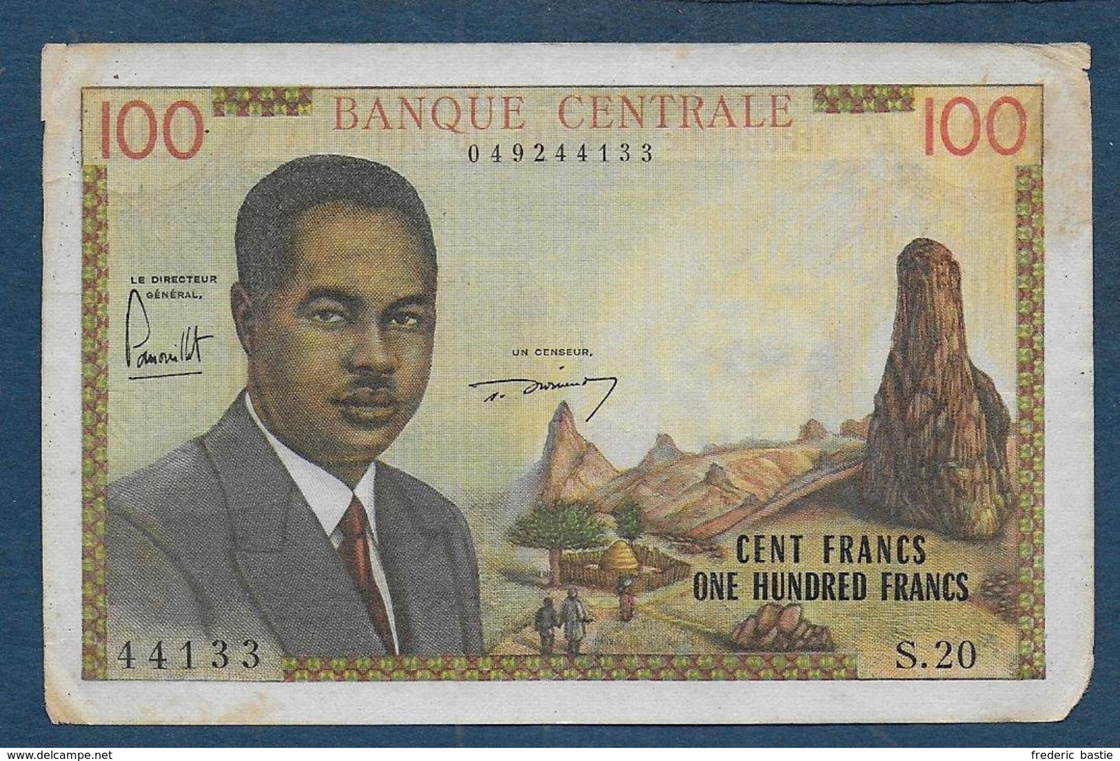 CAMEROUN - Billet 100 Francs  (1962 ) - Kamerun