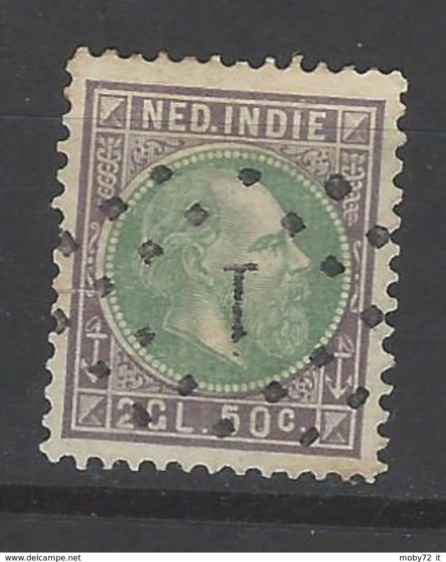 Indie Olandesi - 1870 - Usato/used - Willem III - Mi N. 16 - Indie Olandesi