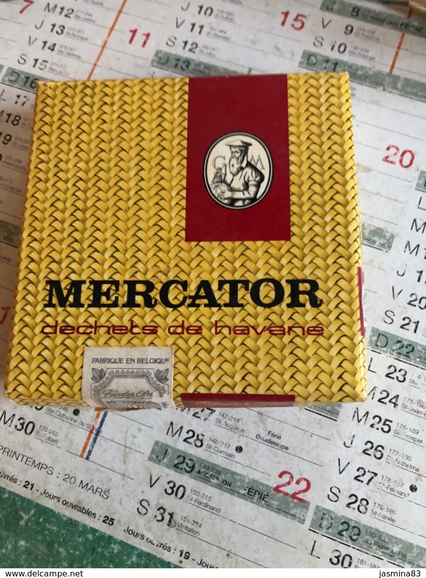 Boîte De Cigare Mercator (boite En Carton) - Boites à Tabac Vides