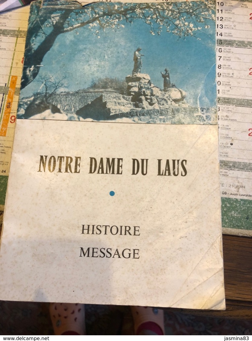 Notre Dame De Laus  (livre De 82 Pages De 15,8 Cm Sur 24 Cm) - Religion & Esotérisme