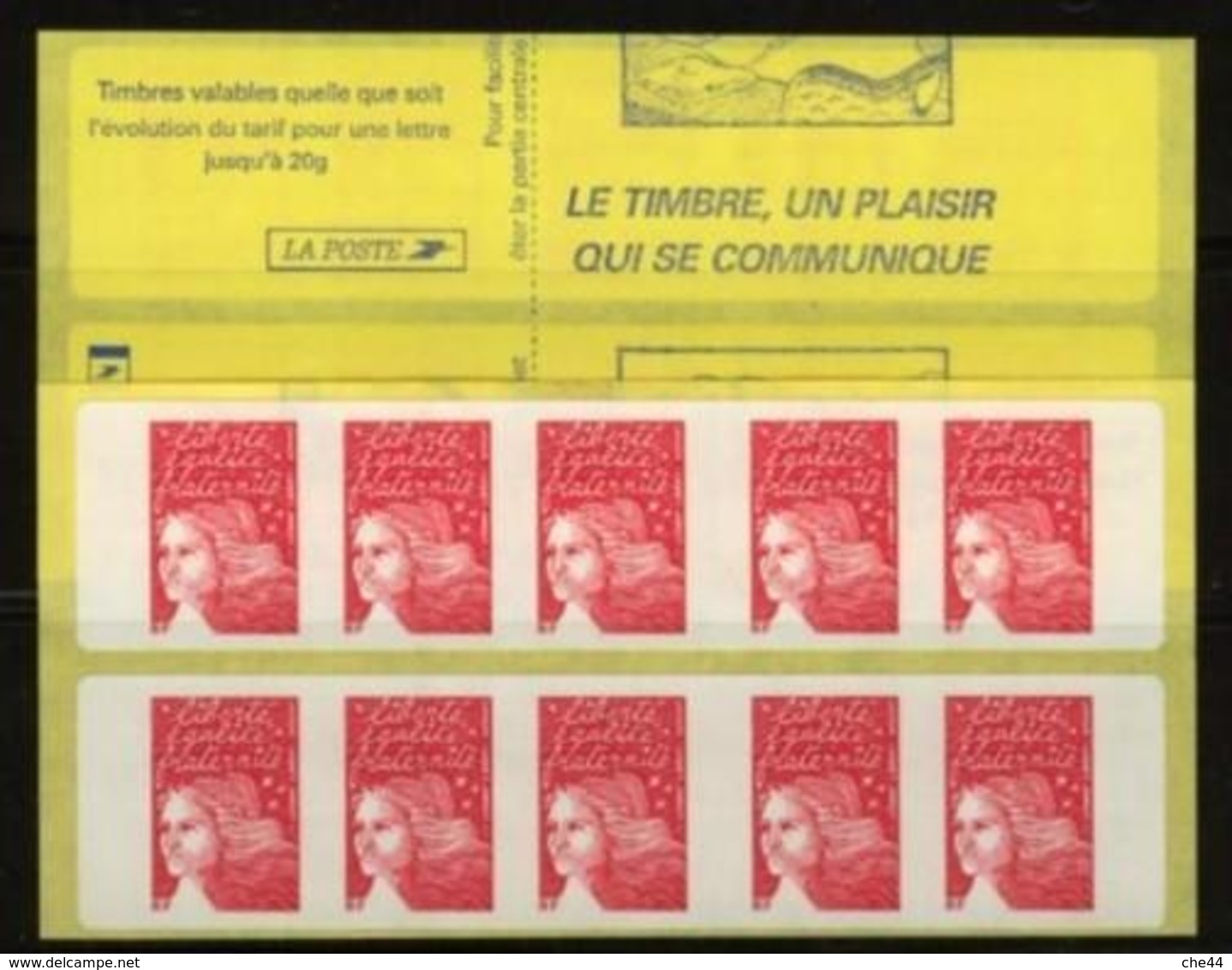 Variété : Carnet Marianne De Luquet : N°3085a-C3 Chez YT. - Booklets