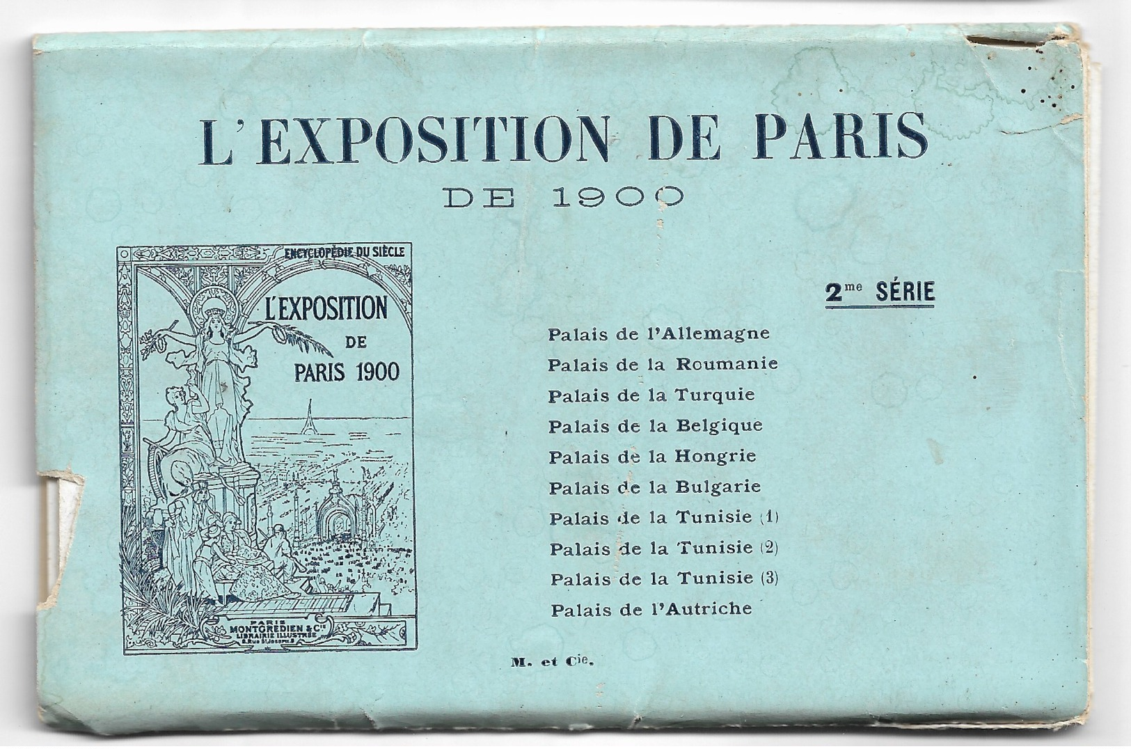 Exposition De 1900: Pochette ée Série Complète état Neuf + 4 Cartes D'une Autre Série - Exhibitions