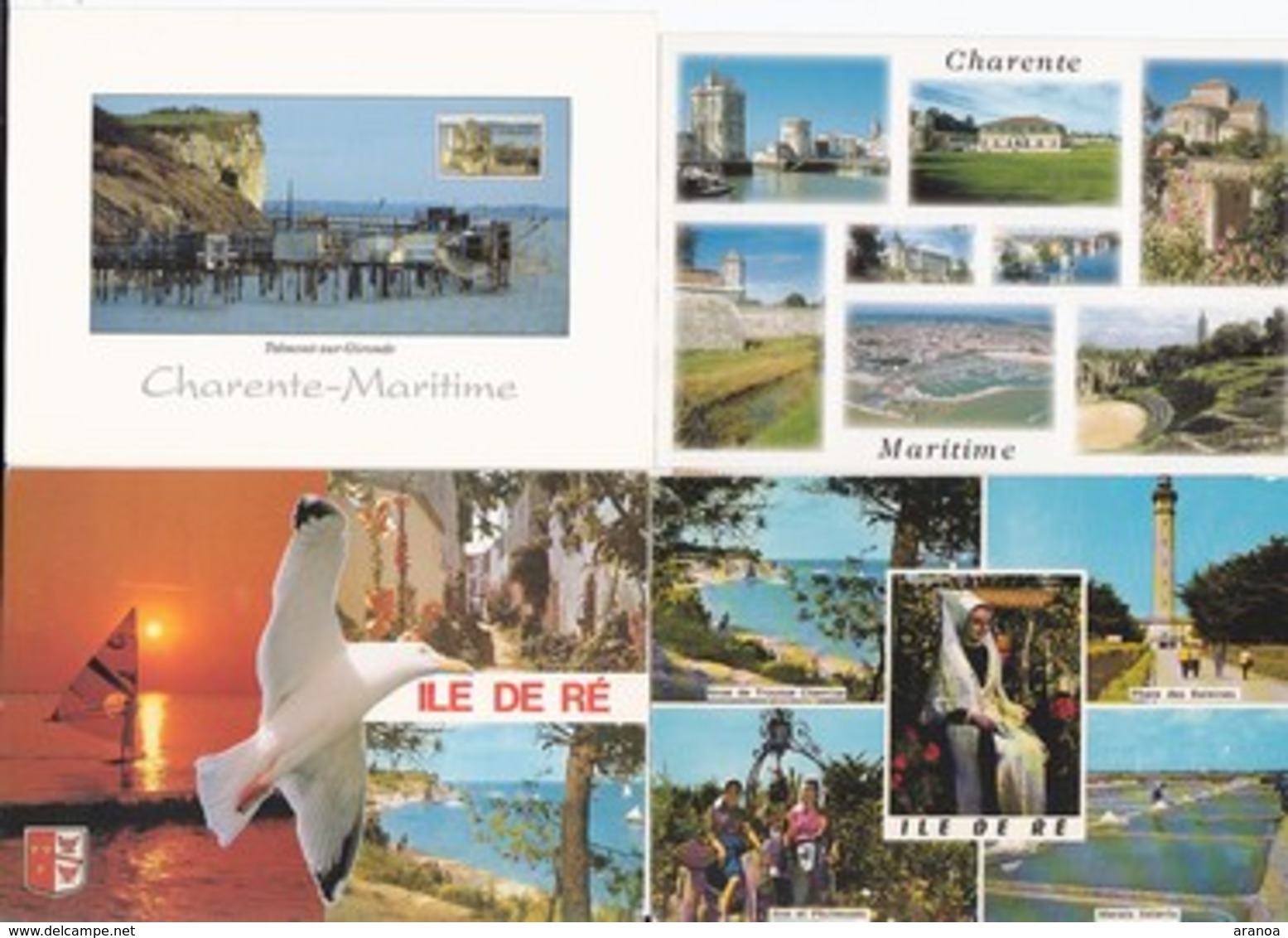 France -- Départements différents (04) -- Multivues -- Lot de 84 cartes