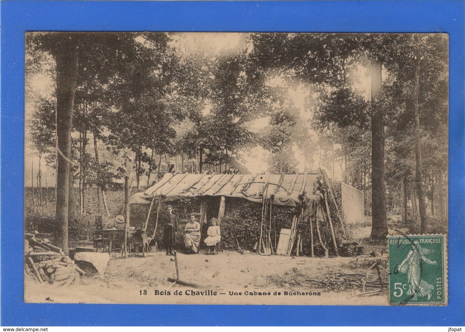 92 HAUTS DE SEINE - CHAVILLE Le Bois, Une Cabane De Bucherons - Chaville