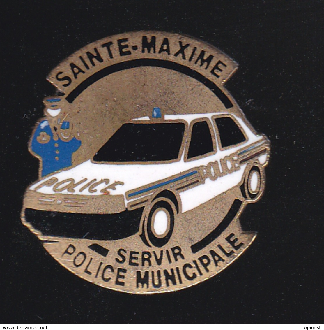 59711-pin's.police Municipale De Sainte Maxime. - Police