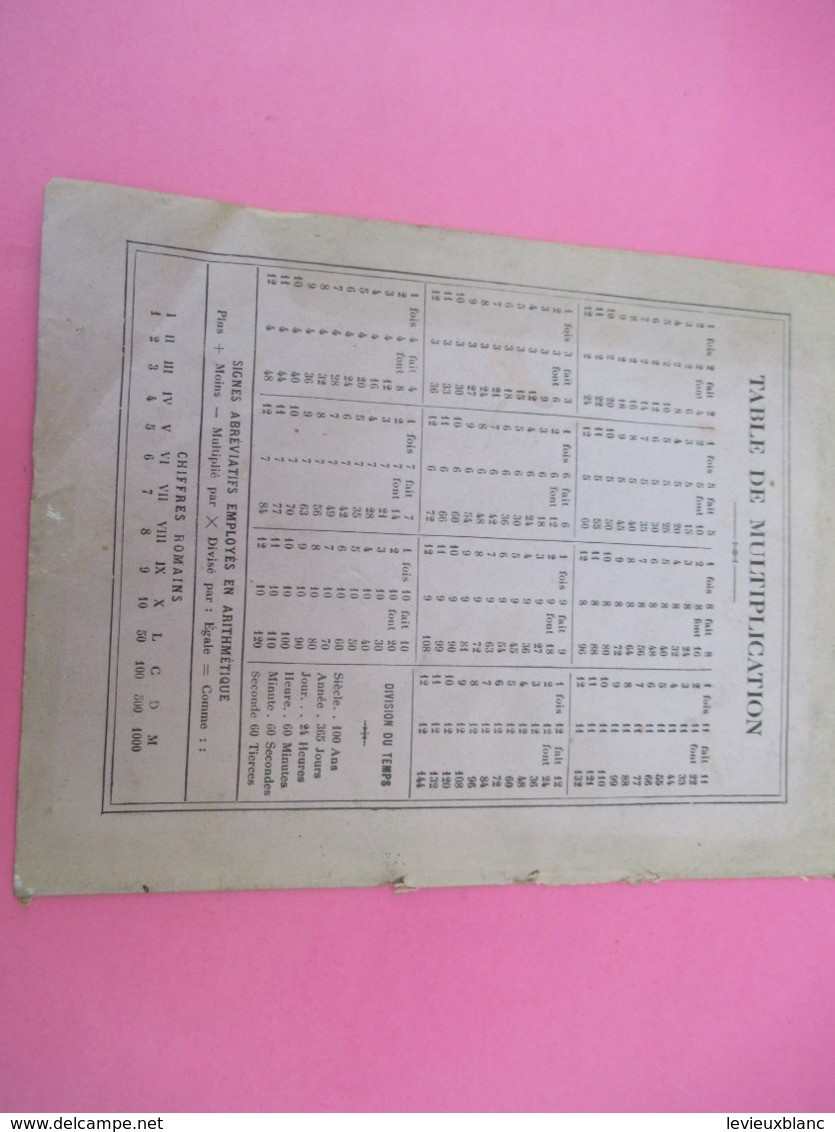 Couverture De Cahier D’écolier/Arts Déco/ Coquelicots/Librairie Papeterie LEMOUES/CHARTRES /1937-1938        CAH233 - Coffee & Tea