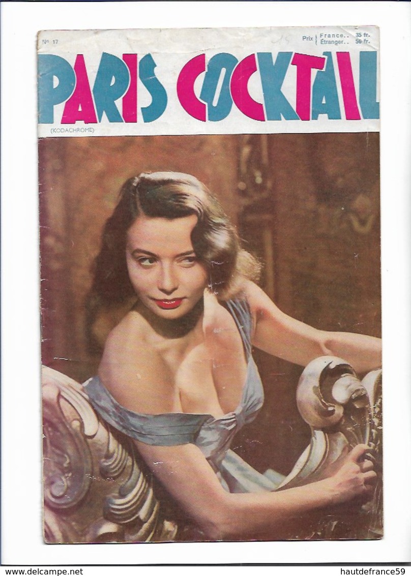 Libro - Revue Nues Eros PARIS COCKTAIL Pin Up 1948 N°17 Photographies Tronchet Casino De Paris Miss Stardust Vangedu - Andere & Zonder Classificatie