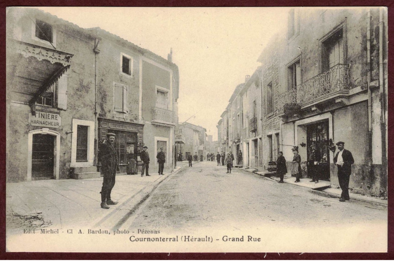 Cournonterral Grande Rue Animée - Hérault 34660 - Magasin Commerce - Cournonterral Canton De Pignan - Autres & Non Classés