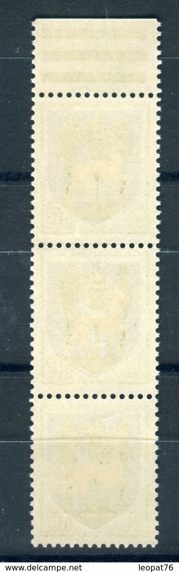 Variété N° Yvert 1351B, Cerf Décalé Dans Une Bande De 3, Neufs Luxe - Prix Fixe - Réf V 752 - Unused Stamps