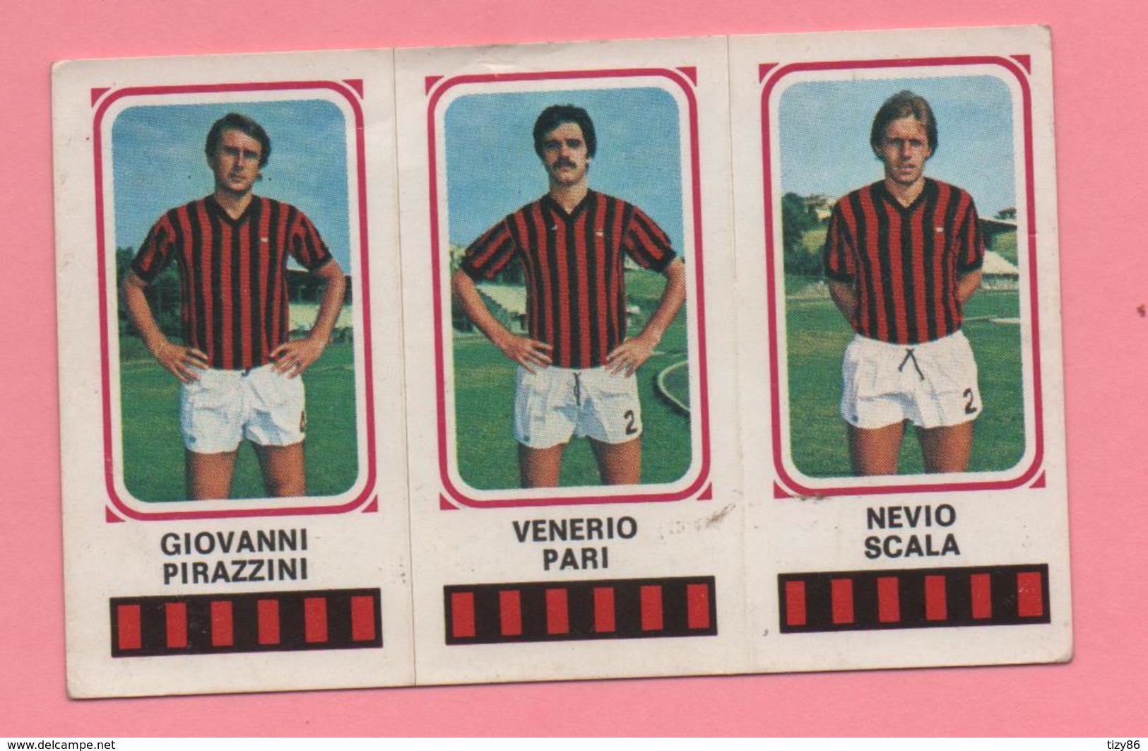 Figurina Panini 1978/79 - Giovanni Pirazzini, Venerio Pari, Nevio Scala - Trading Cards