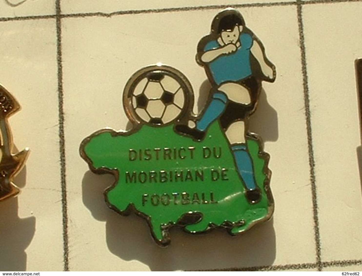 PIN'S  FOOTBALL -  DISTRICT DU MORBIHAN - BRETAGNE - Football