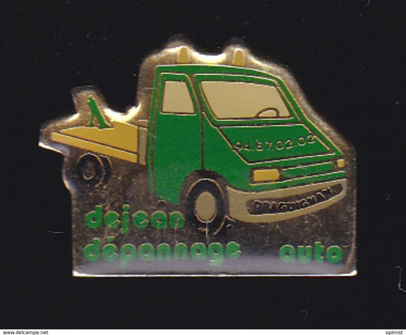 59753- Pin's .transport.dejean.depannage Auto.draguignan. - Transports