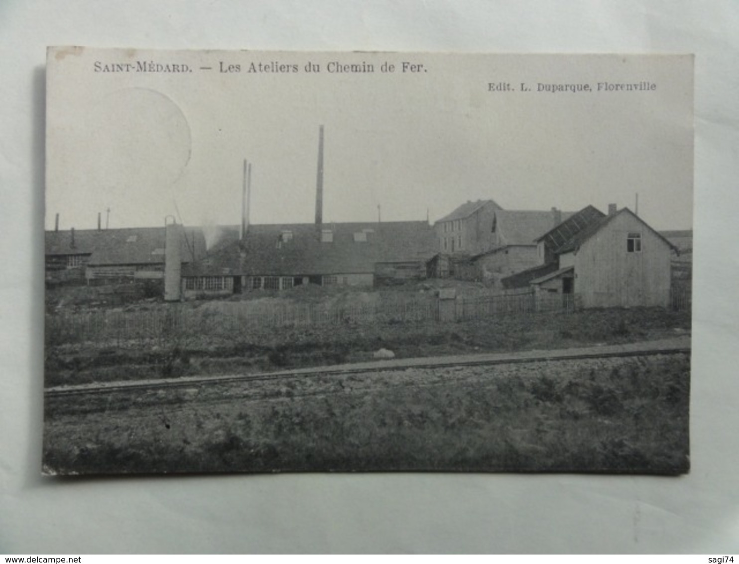 Herbeumont / Saint-Médard, Les Ateliers Du Chemin De Fer - Herbeumont