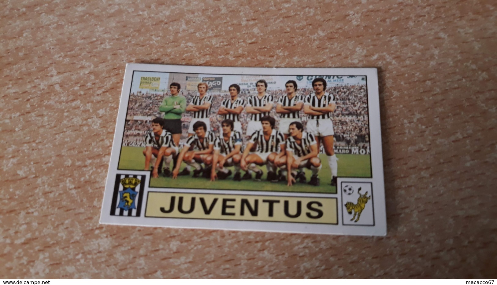 Figurina Calciatori Panini 1975/76 - 139 Juventus - Edizione Italiana